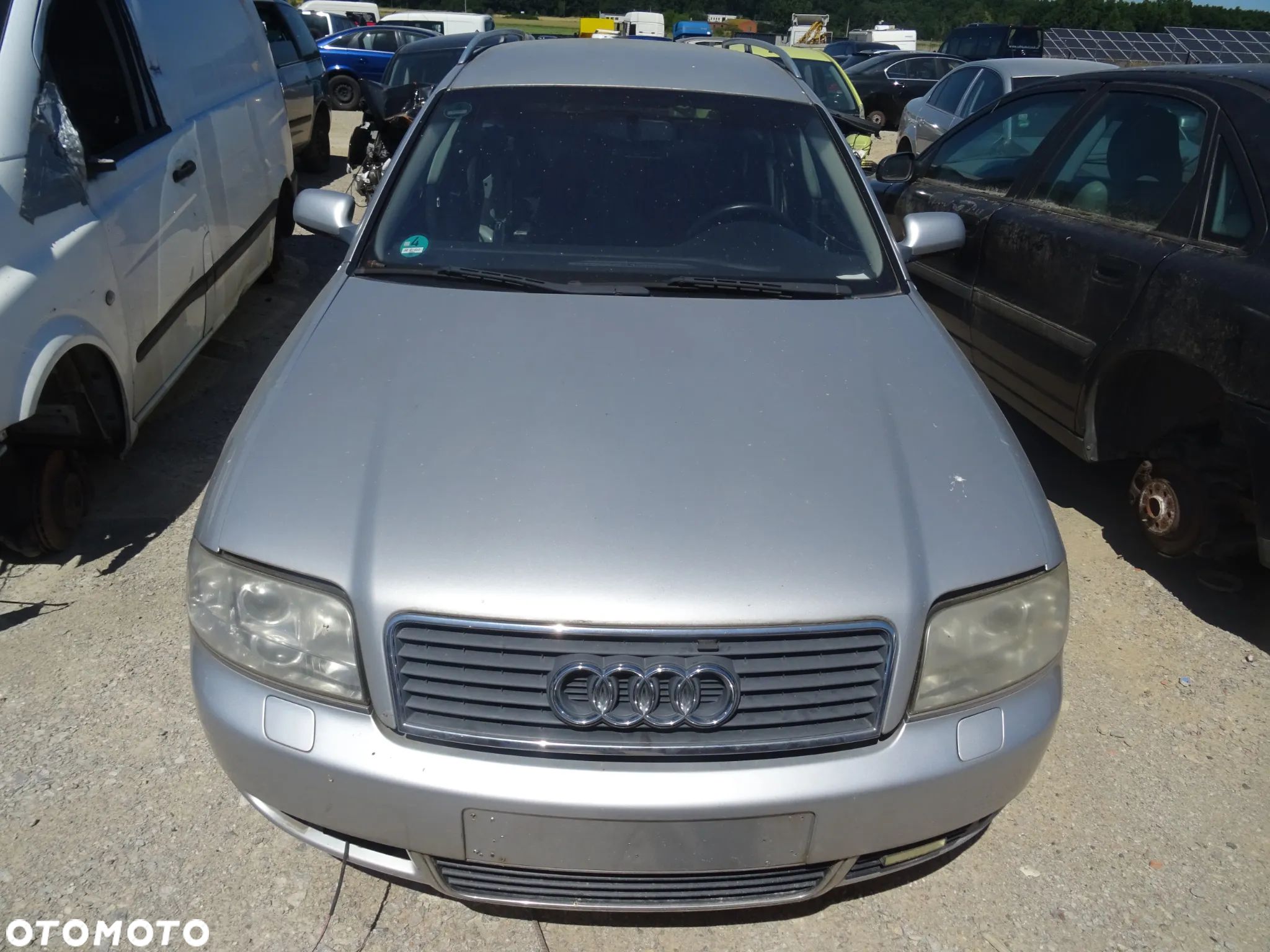 Audi A6 C5 2000 lakier(LY7W) na części maska zderzak błotnik drzwi klapa - 1