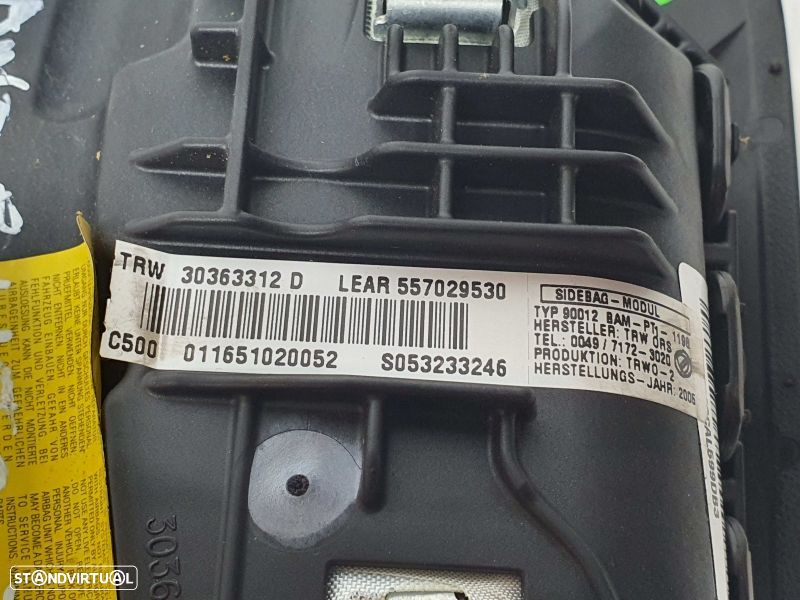 Airbag Banco Esq Fiat Grande Punto (199_) - 4