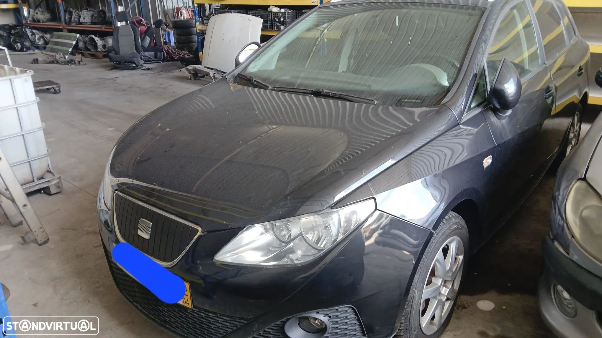 Frente completa com airbags seat ibiza 6j - 1