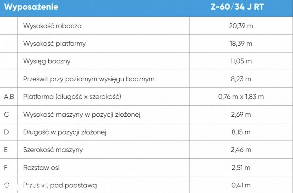 Manitou 200 ATJ,Genie Z60/34 PODNOŚNIK PRZEGUBOWY TELEKOPOWY JGL 4x4 4WD - 22