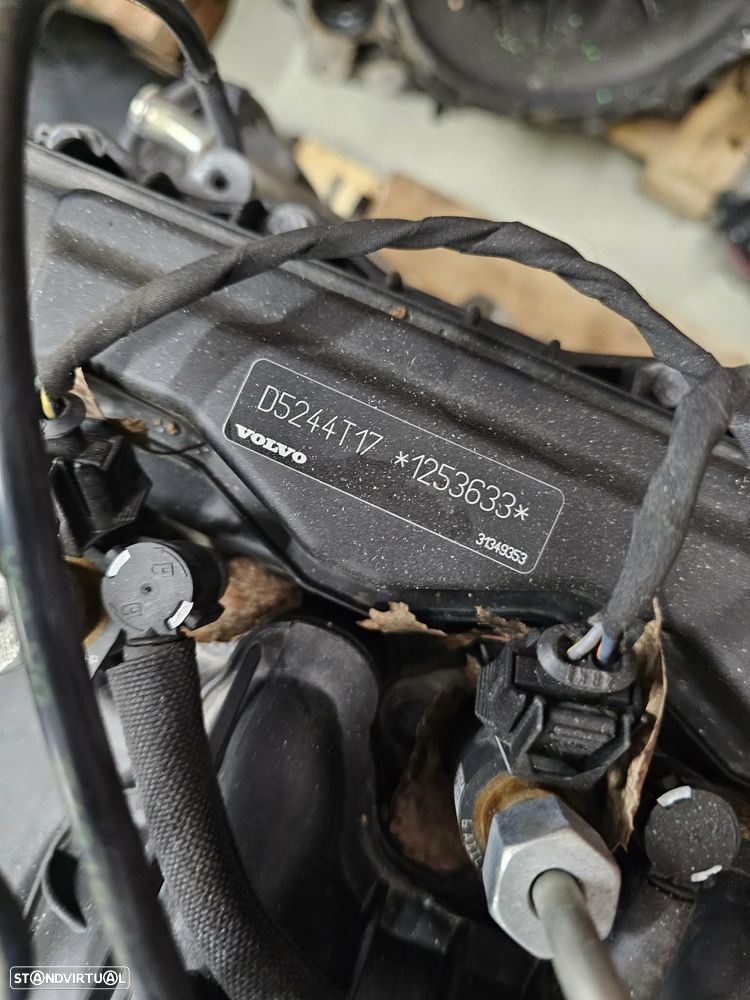 Motor Volvo V60 2.4D 2017 de 163cv, ref D5244T17 - 5