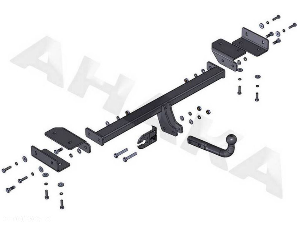 Hak Holowniczy Odkręcany Do Hyundai Tucson 2010-2015 - 3