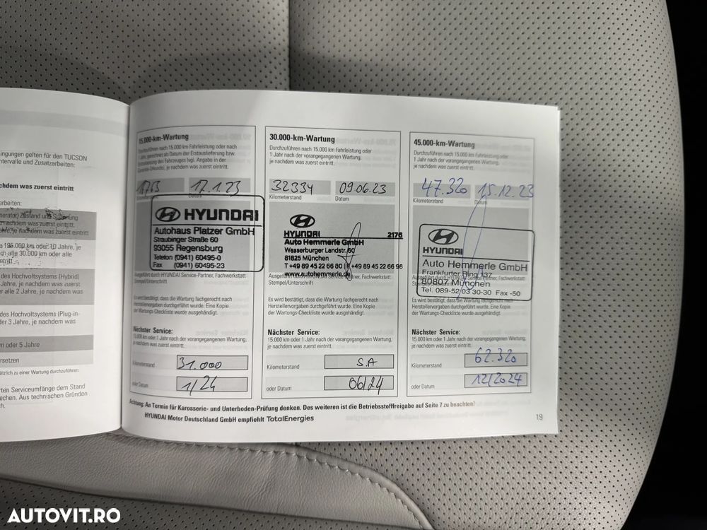 Hyundai Tucson PHEV 1.6 l 265 CP 4WD 6AT Premium - 18