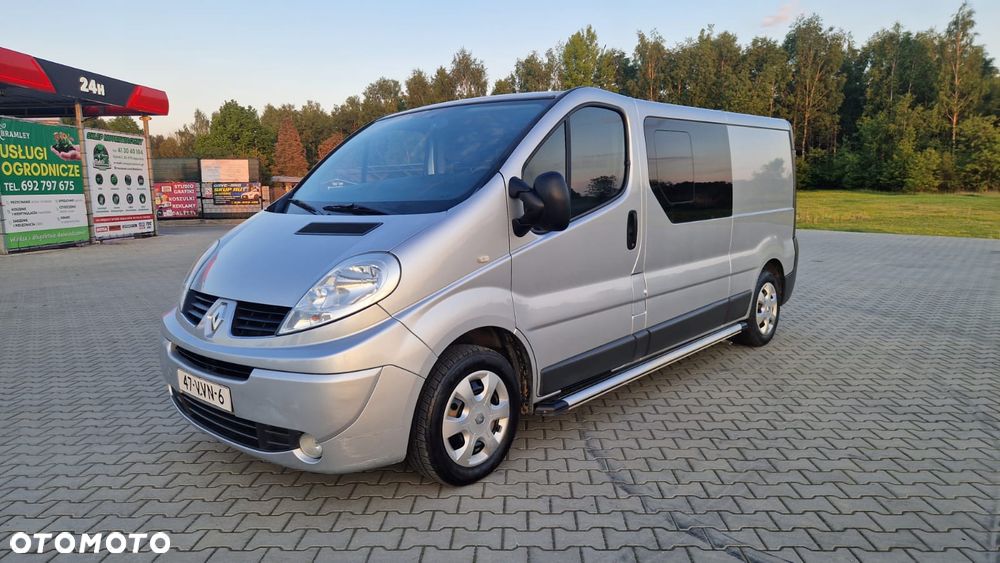 Renault TRAFIC L2H1 Długi Klima Elektryka Kamera Tempomat Dubel Kabina 6os Brygadówka - 40