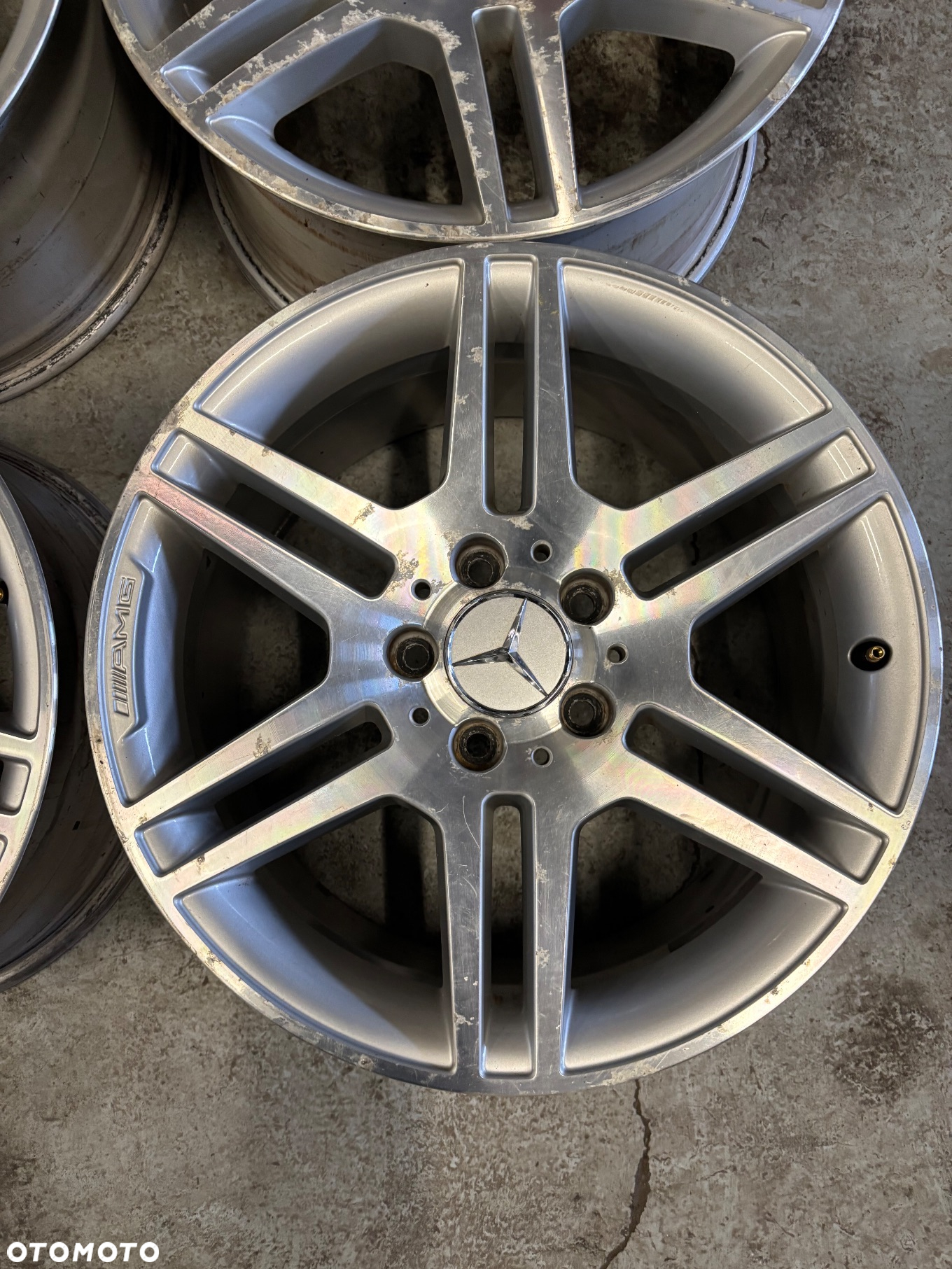 Alufelgi Mercedes 5x112 AMG 8.5Jx17 ET58 A2044014602 - 3
