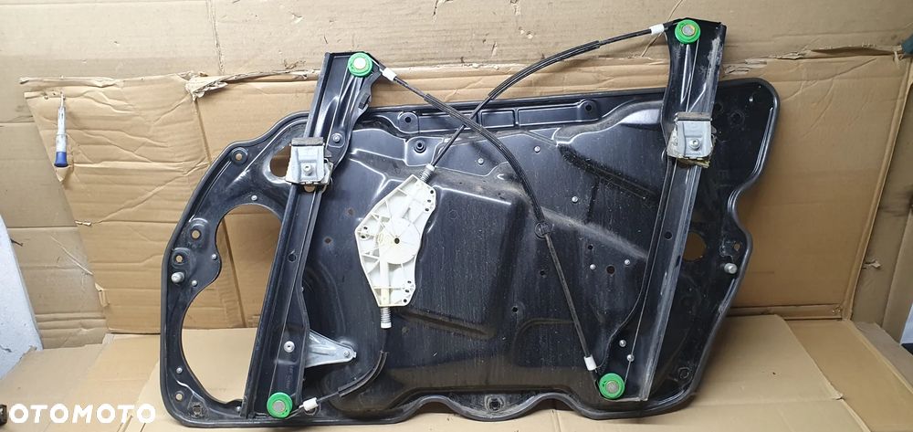 Mechanizm podnośnik szyby lewy przód VW Passat B6 3C1837755K - 4