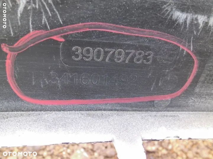 ZDERZAK PRZÓD PRZEDNI OPEL ZAFIRA C LIFT 39079783 - 7