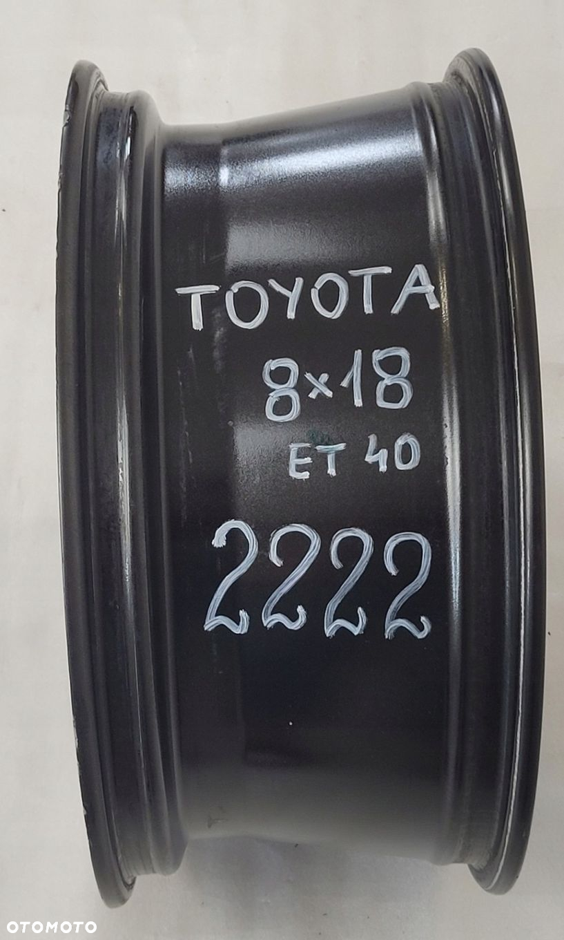 FELGA TOYOTA COROLLA E21 8x18 18 ET40 5x114,3 3419-5 - 16