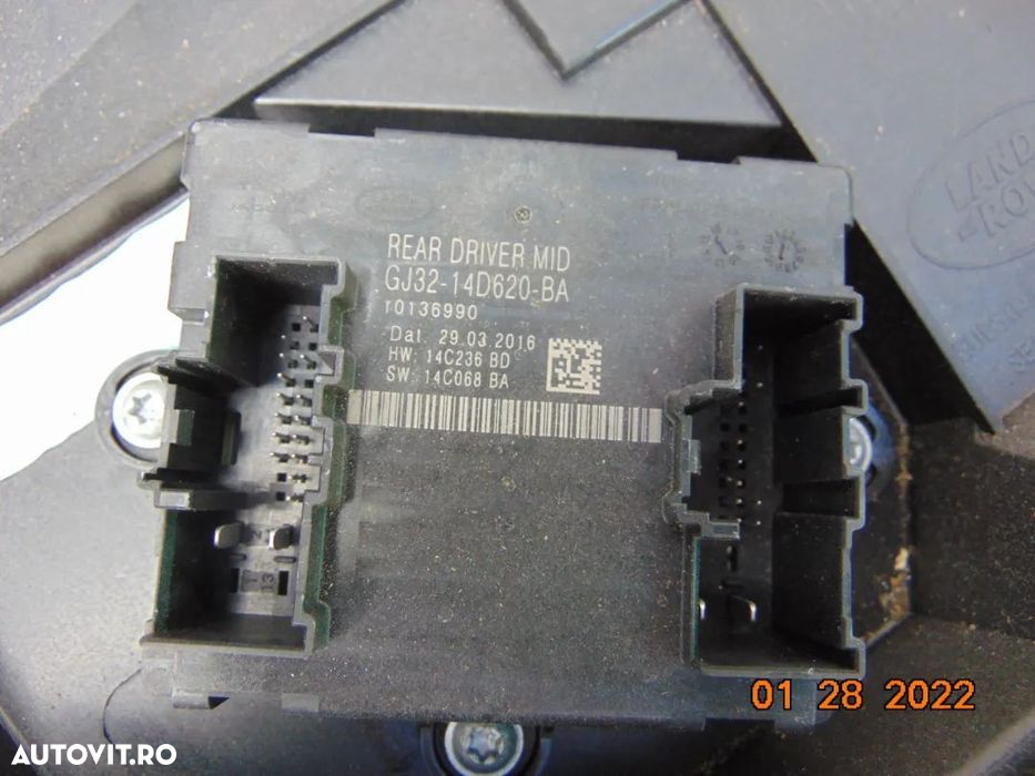 modul usa Range Rover Evoque 2011-2018 modul control usa fata spate st - 3