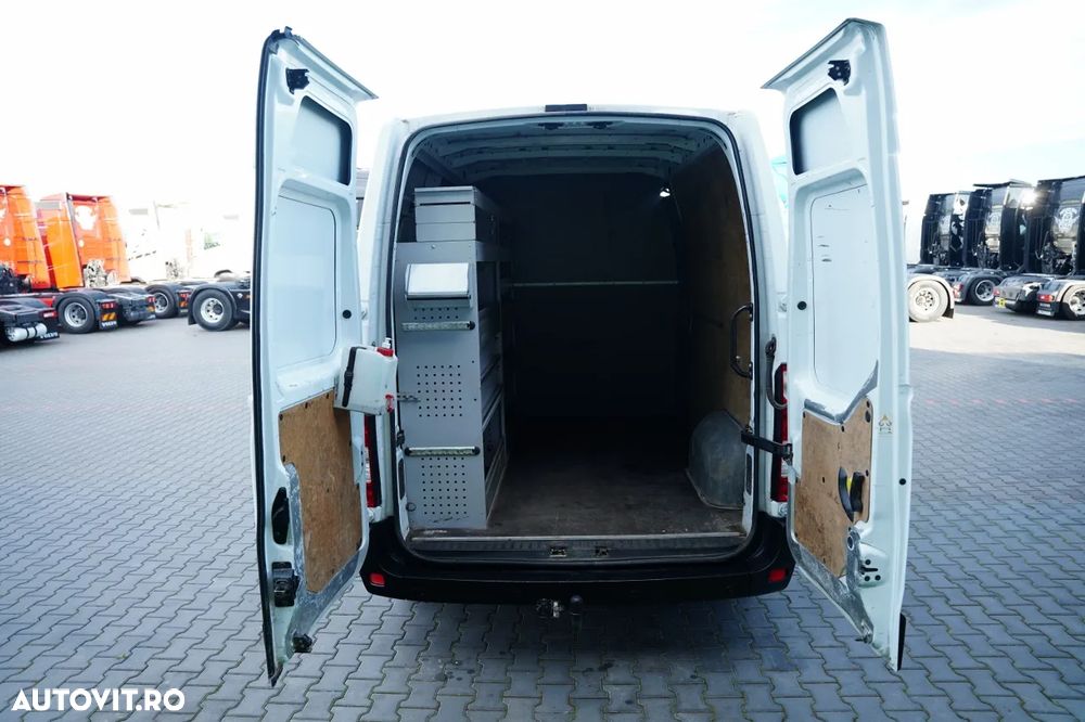 Renault MASTER / CAROSERIE ROATĂ / FUGO / CABINĂ MIXĂ 7 LOCURI / CAROSERIE / DEALER POLONESC / UNIC PROPRIETAR - 18