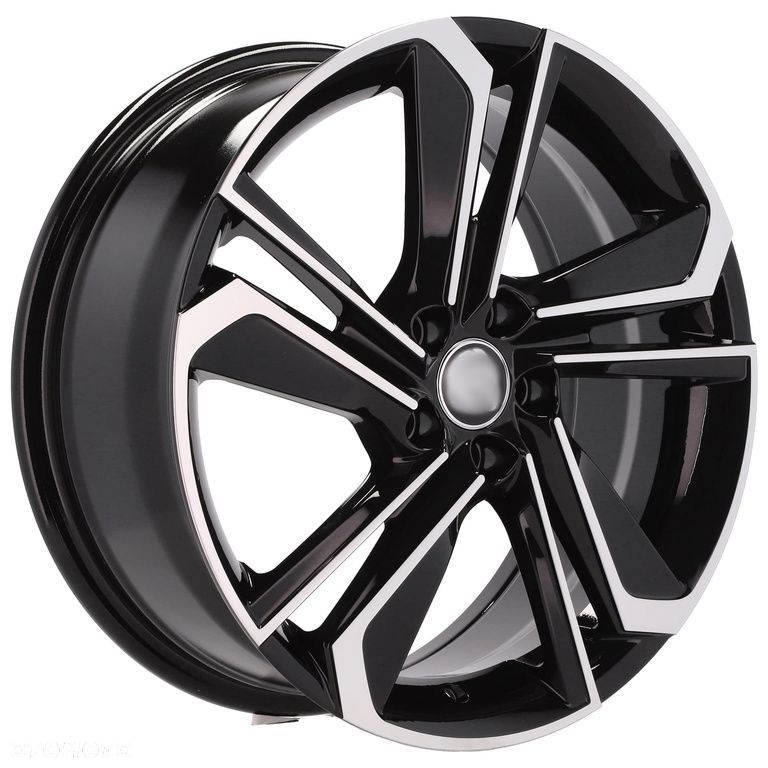 4x Felgi 17 VW Polo 5 6 GTI Golf m.in. do SKODA Fabia Octavia MK1 Rapid Scala Yeti - B1113 - 8