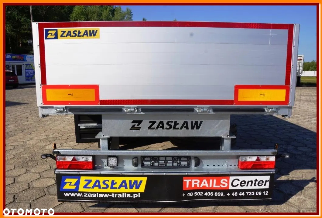 Zaslaw Pokład 13,60 m, MOCNA KRATOWNICA, burty aluminiowe !!! - 26