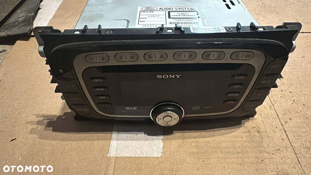 radio sony ford mondeo mk4 s-max mk1 lift - 1