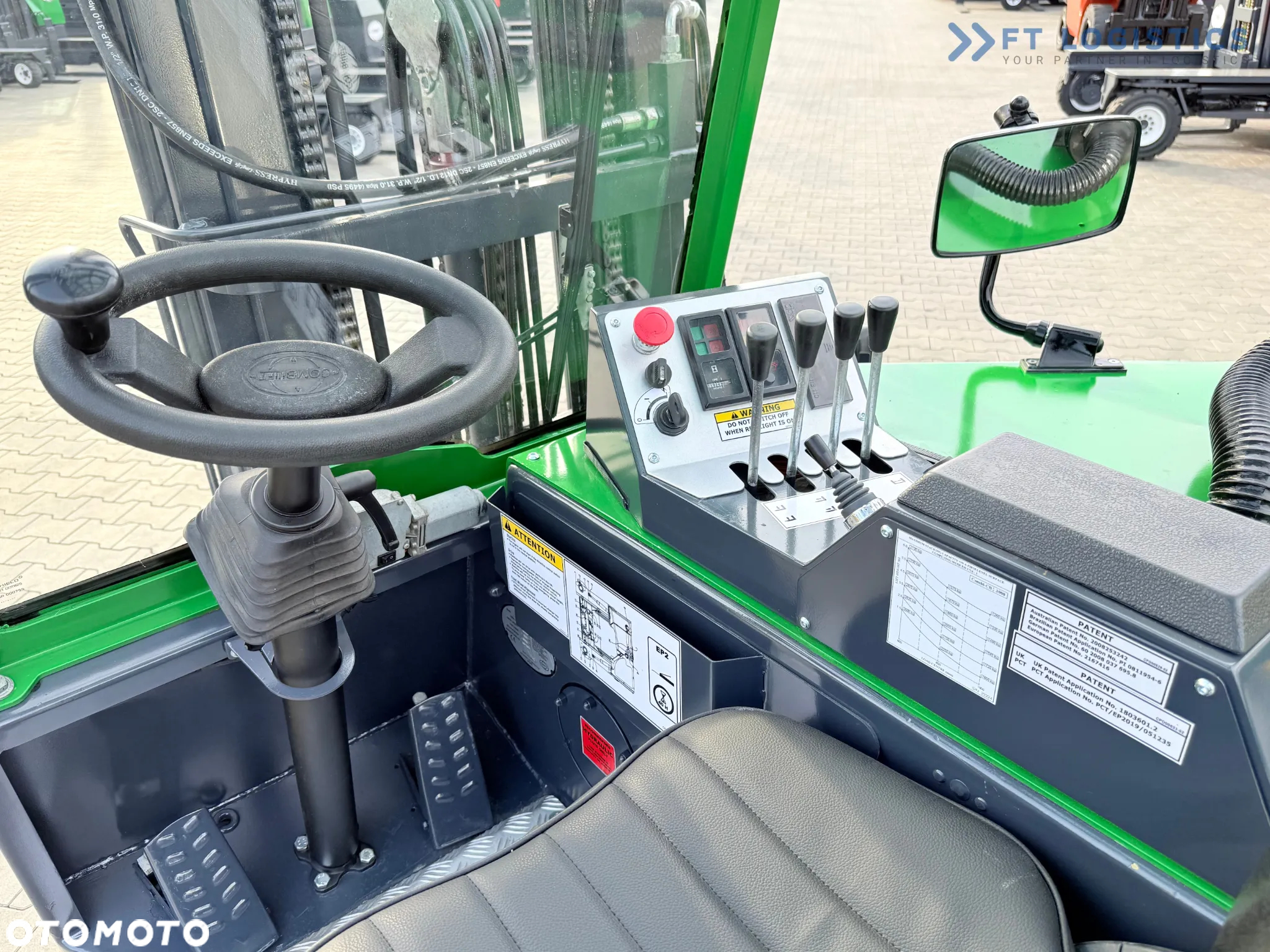 Combilift C3000CB / GAZ / TRIPLEX - 6500MM / WOLNY SKOK / POZYCJONER / PRZESUW BOCZNY / STAN IDEALNY - 14