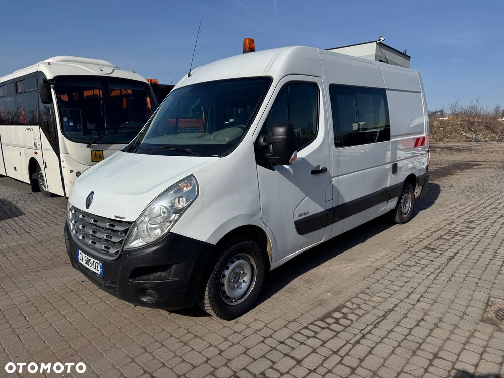 Renault Master 2013r. 6osob Brygadówka KLIMATYZACJA L2H2 - 1