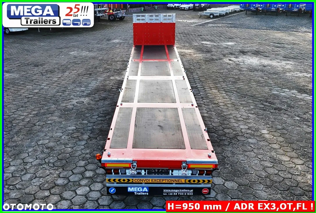 Inny Kontenerowa / budowlana 13.60 m, h=950 mm, full ADR EX3, OT, FL UNIWERSALNA !!! - 9