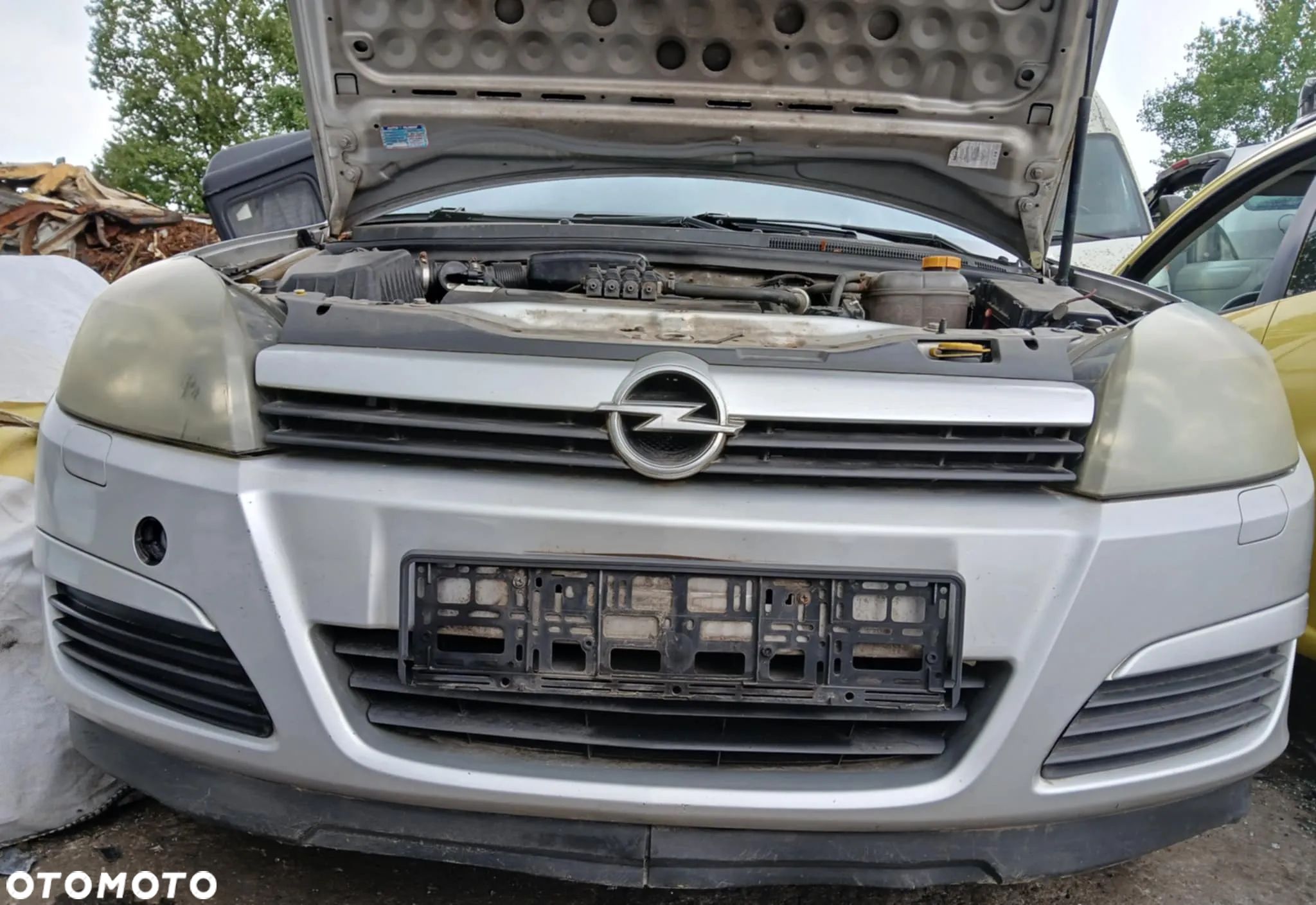 Opel Astra H III Zderzak przedni kod lakieru Z157 - 1