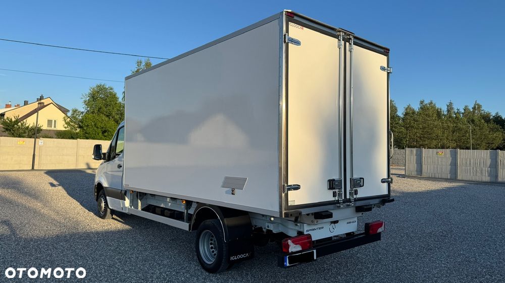 Mercedes-Benz Sprinter Salon Polska, 2.0 silnik, kontener chłodnia! Koła bliźniacze, JAK NOWY! - 3