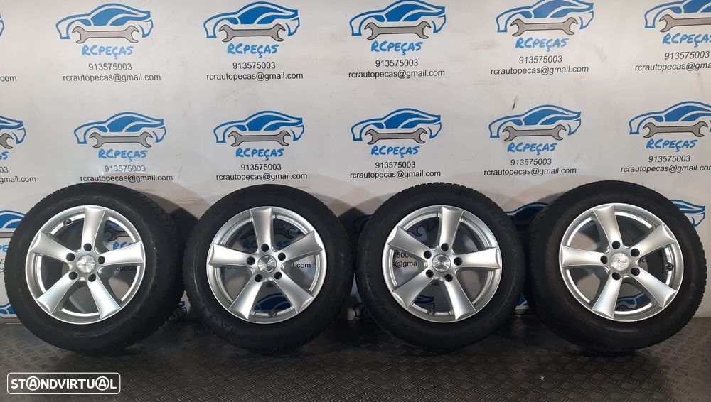 .Conjunto Jantes 16 Dezent TX BMW 7J ET31 5X120 KBA50289 - 6