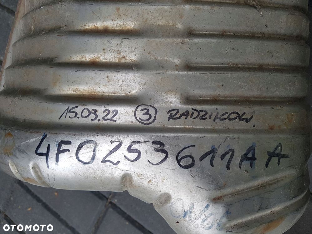 audi a6 c6 lewy tłumik końcowy wydech 4f0253611aa - 4