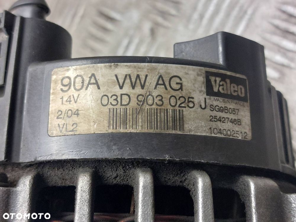 ALTERNATOR SKODA FABIA I 1.2 6V 03D903025J ID: 237996 - 3