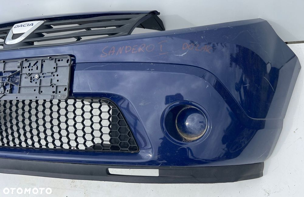 dacia sandero i 1.2 16v zderzak przedni przód 8200526596 - 3