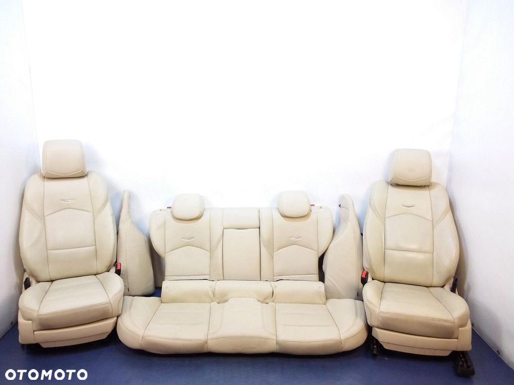 CADILLAC CTS III FOTELE KANAPA KOMPLET SKÓRA - 1