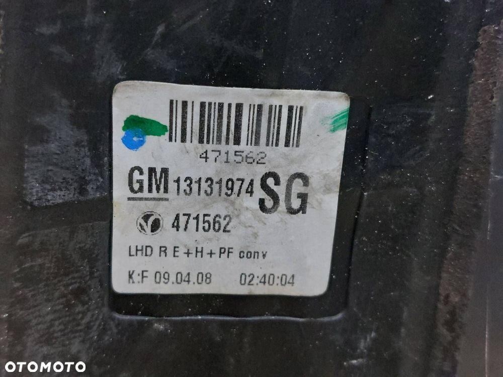 LUSTERKO LEWE + PRAWE ELEKTRYCZNE ZAFIRA B Z168 7 PIN EU 13131973 13131974 - 7