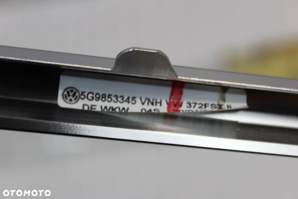LISTWA CHROM SZYBY LEWY TYŁ VW GOLF 7 VII KOMBI NOWA OE ASO 5G9853345 - 2