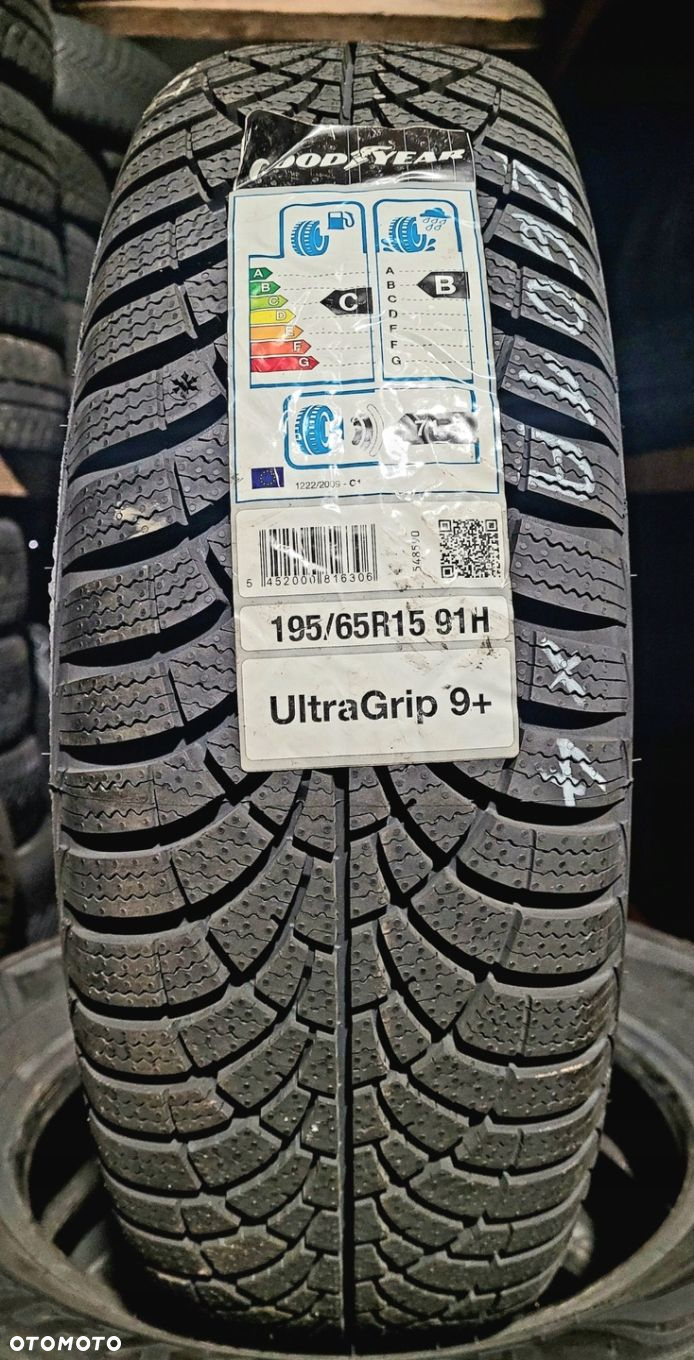 4x Goodyear UltraGrip 9 195/65R15 91H Z601A - 4