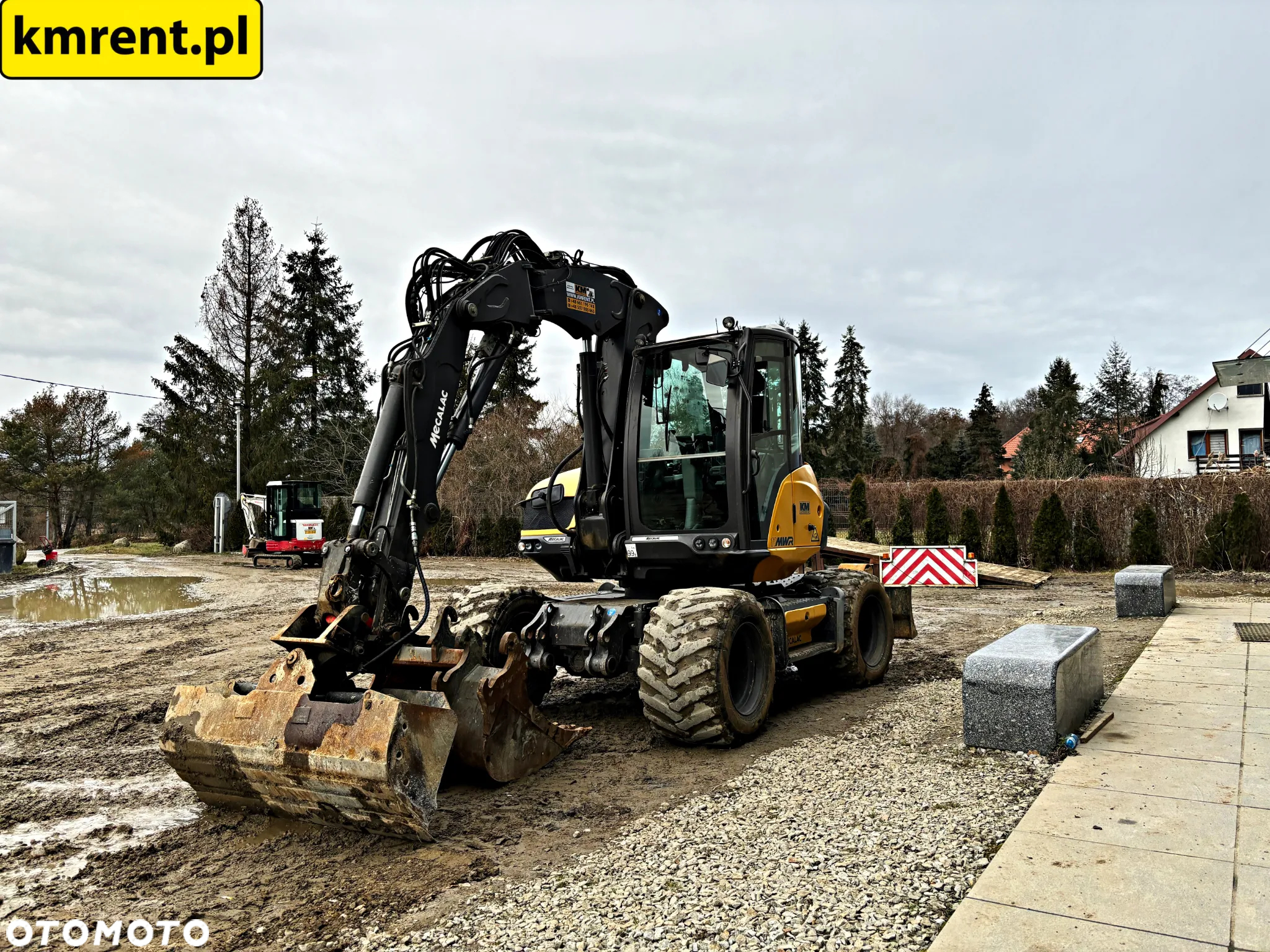 Mecalac 11 MWR KOPARKA KOŁOWA 2019r. | 9 12 LIEBHERR 311 309 TAKEUCHI 295 KOMATSU PW 98 118 - 8