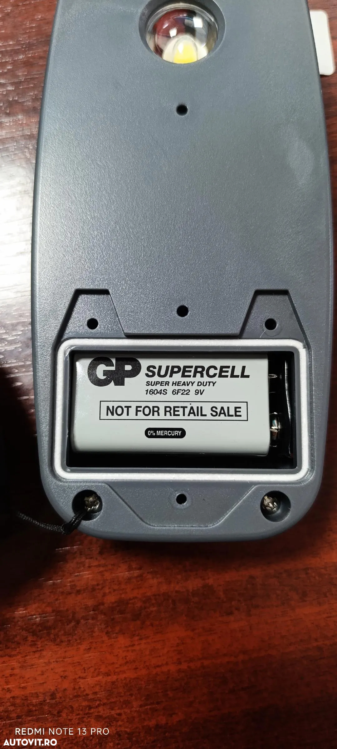 Telecomanda fara fir universala,profesionala cu led si husa antisoc  la 12-24 V - 5