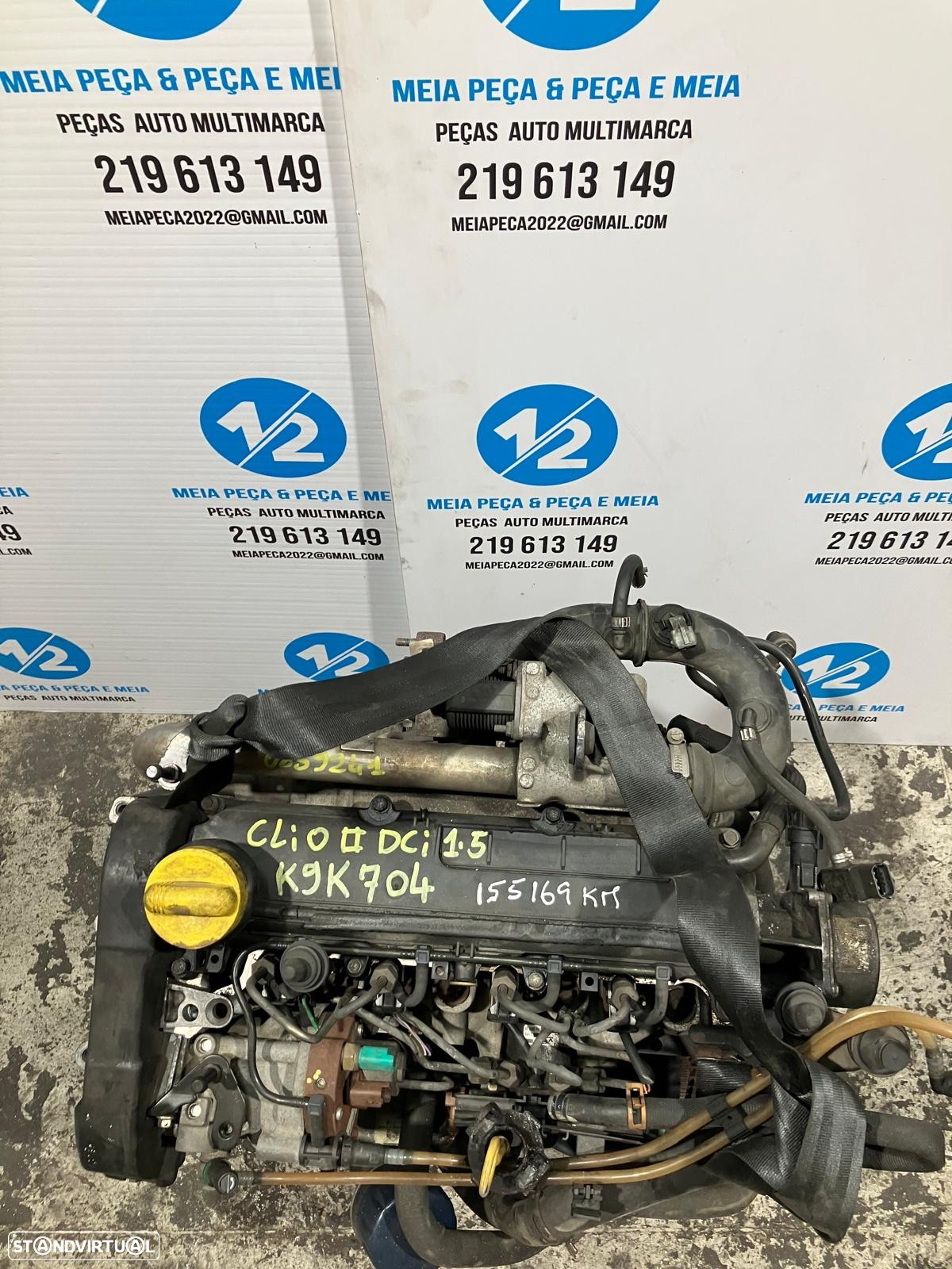 Motor Renault Clio 1.5 Dci K9K704 - 2