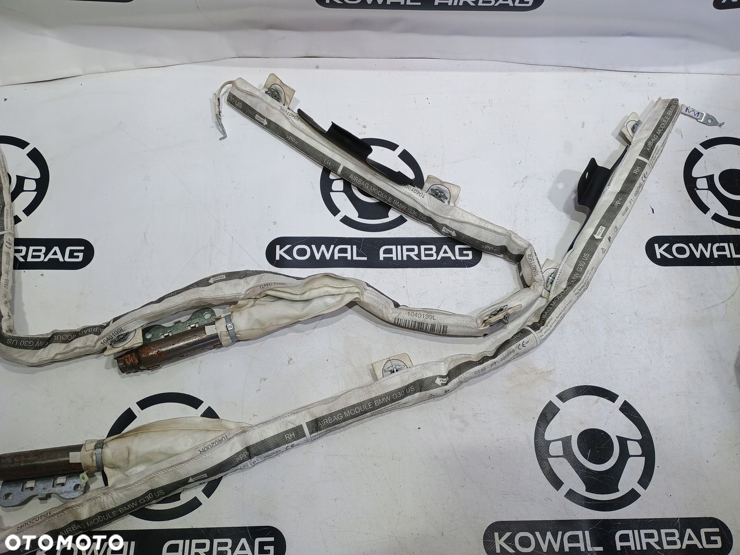 BMW 5 G30 AMERYKA USA AIRBAG DACHOWA KURTYNA LH  RH KOMPLET ORYGINAŁ - 3