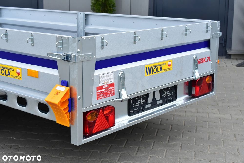 Wiola Super mocna spawana przyczepa SILEZIA MAX 302 x 152 DMC 750 kg. - 5