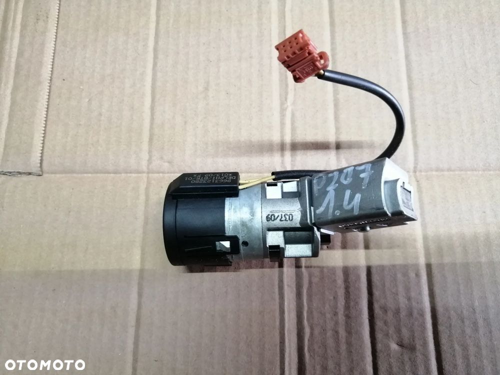 Peugeot 207 1.4 VTi  8FS zestaw startowy komputer  Bosch 0261201863 BSi BSM stacyjka immo klucze licznik i inne - 28