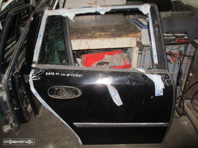 Porta POR2262 SAAB 93SW 2007 5P PRETO TD - 1