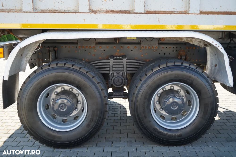 Mercedes-Benz ACTROS 4141 / 8X6 / BASCULATOR SPATE / WIELTON / EPS + AMBREIAJ / ANVELOPE 100% - 23