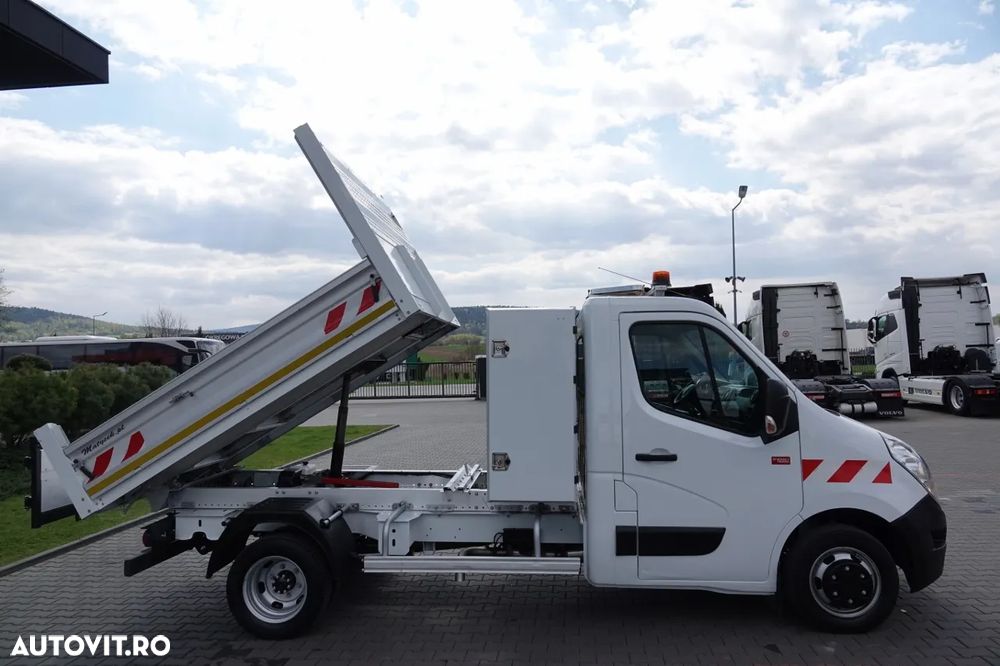 Renault MASTER DCI 145 / BASCĂLĂTOR DIN ALUMINIU / DUBLU / MANUAL / IMPORTAT - 7