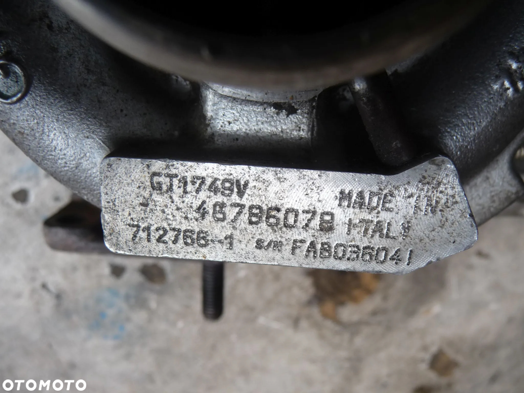 FIAT STILO MULTIPLA ALFA 147 156 LANCIA LYBRA 1.9 JTD TURBINA TURBOSPRĘŻARKA 46786078 - 9