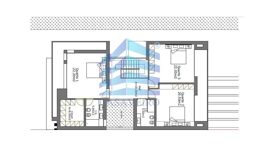 Moradia T4 Geminada em Santa Joana - Grande imagem: 4/15