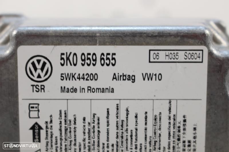 Centralina De Airbags Volkswagen Golf Vi (5K1)  5K0959655 / 5Wk44200 / - 2