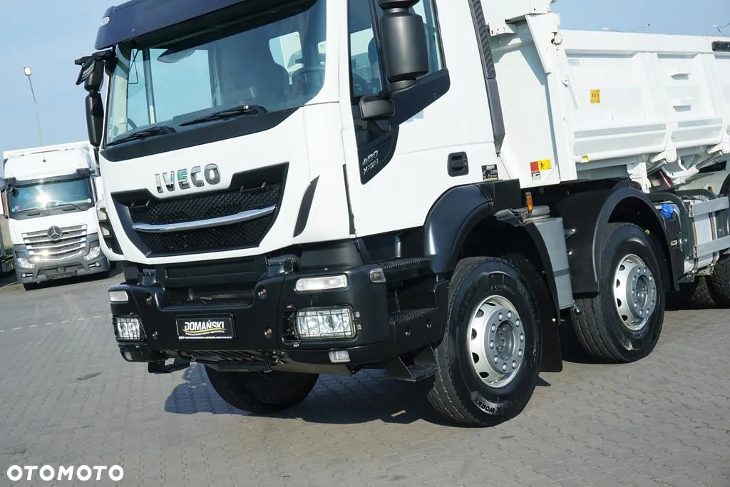Iveco / TRAKKER / 480 / E 6 / WYWROTKA / 8 X 4 / HYDROBURTA / RETARDER - 23