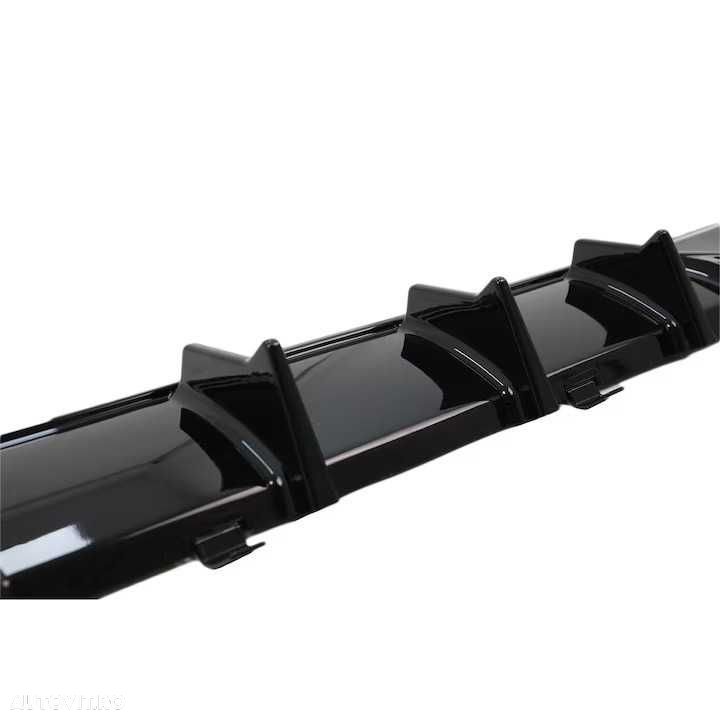 Difuzor Bara Spate M BMW G20 G21 model 340, 340i M look, Negru Lucios - 6