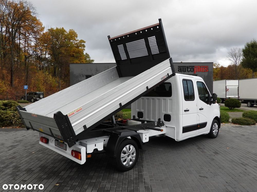 Renault MASTER WYWROTKA PODWÓJNA KABINA DOKA 7 MIEJSC TEMPOMAT NAWIGACJA LEDY KLIMATYZACJA  145KM - 4