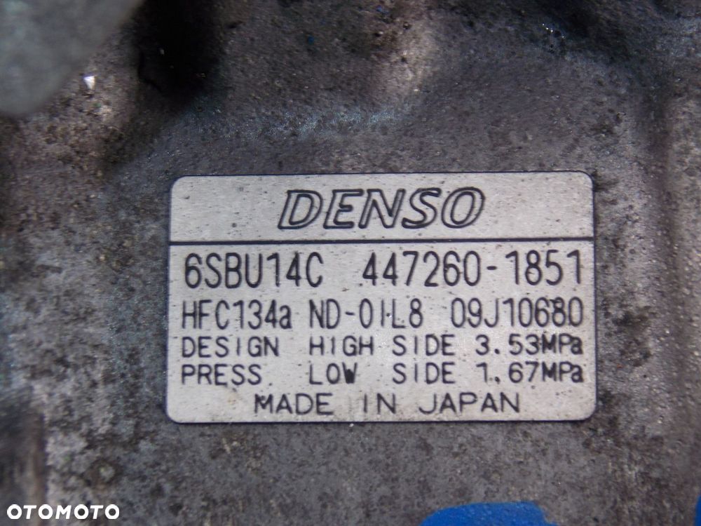 sprężarka klimatyzacji BMW 1 3 2.0 d n47 e81 e82 e87 e90 91 447260-1851 - 3