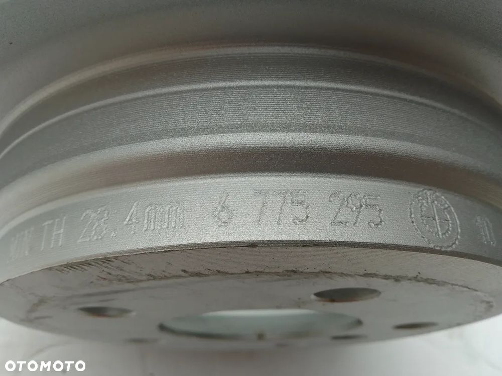 TARCZA HAMULCOWA TYŁ BMW F03 N63 N74 6775295 NOWA - 8