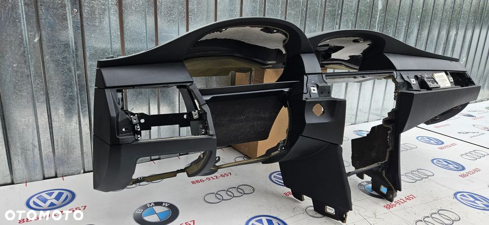 BMW 5 E60 E61 LIFT LCI Start Stop Kokpit Konsola Deska Poduszki powietrzne Airbag Napinacze - 15