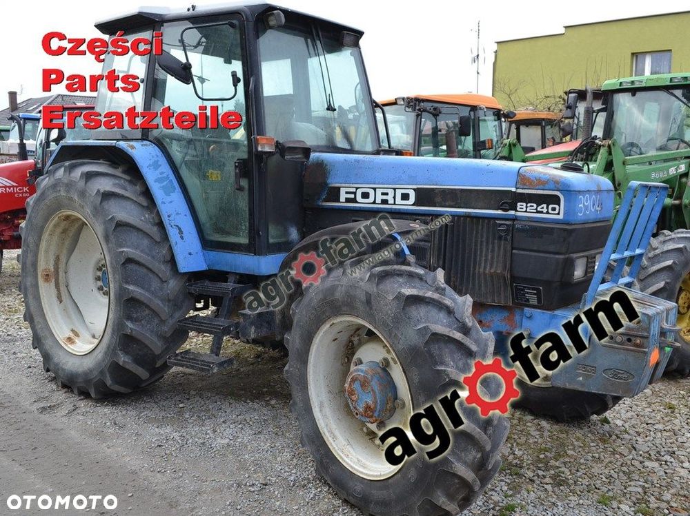 Ford 8240 części, skrzynia biegów, silnik, most - 1