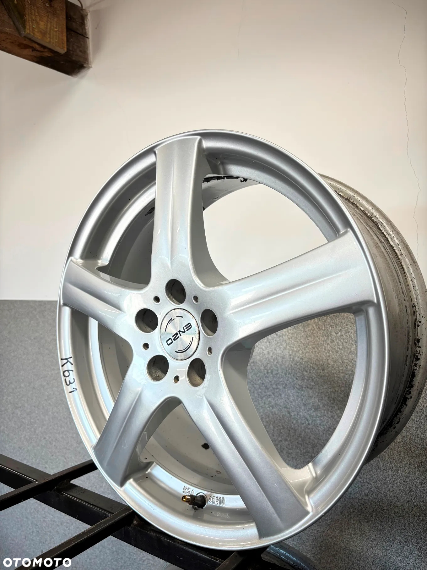 4 FELGI ALU. TOYOTA PRIUS,SUBARU FORESTER, VW GOLF 4  17'' 7J ET38 ENZO GERMANY - 4